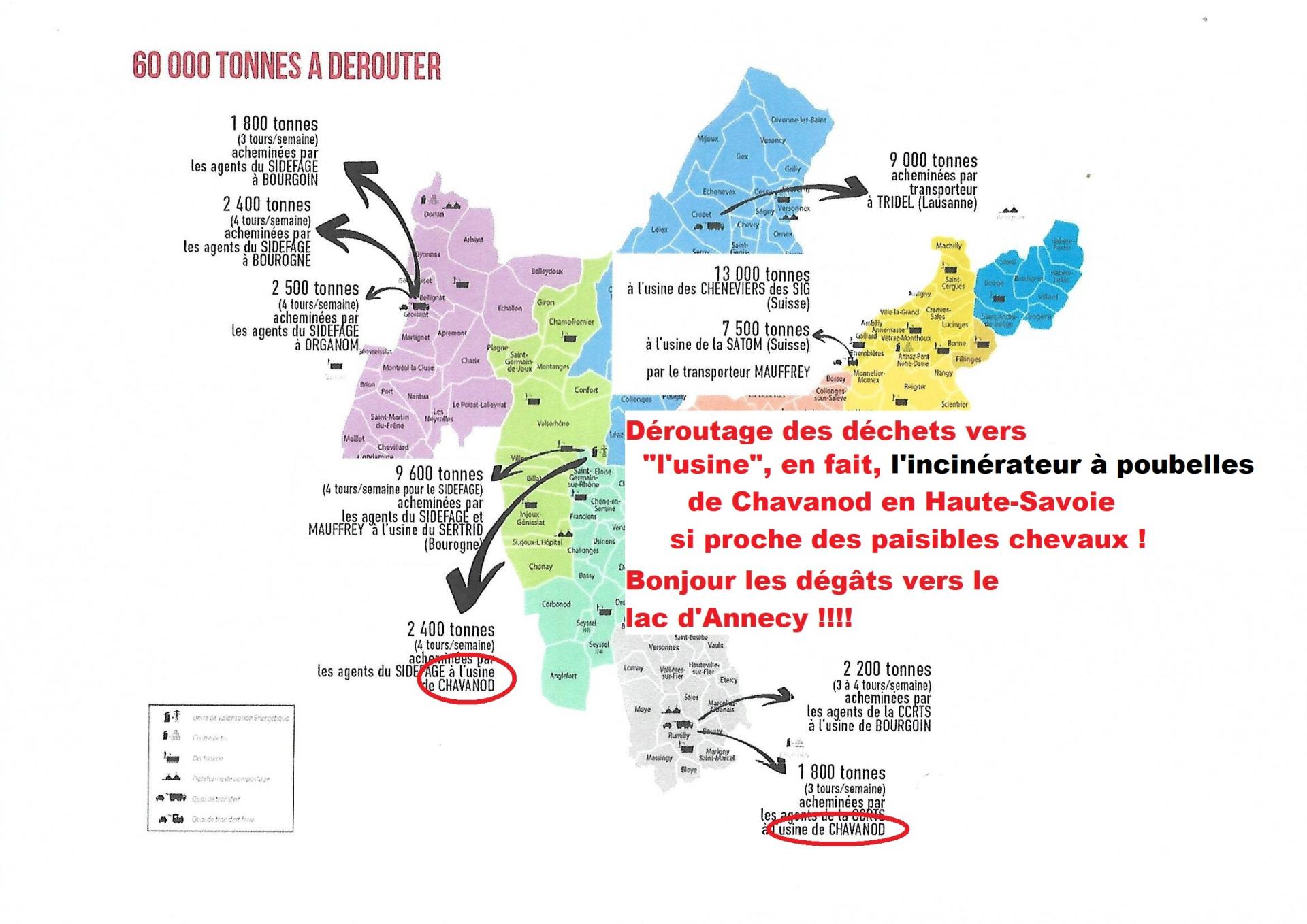 Deroutage dechets incinerateur sidefage 1